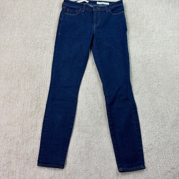 Pilcro Denim - Pilcro And The Letterpress Jeans Mid Rise Skinny Blue Denim Women's Size 28